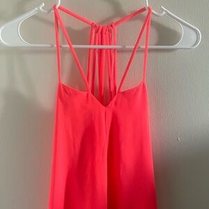Express Neon Pink Strappy Top